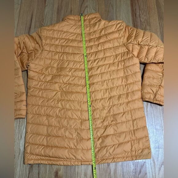 Columbia Omni-Heat Men's Orange Puffer Jacket Sz LT - Picture 10 of 16